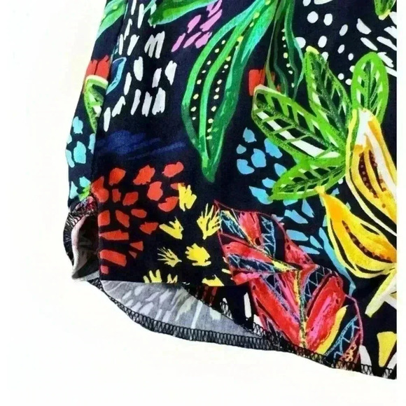 Peck & Peck Floral Design Skort Sports Wear Women Size 4 Stretch - Picture 2 of 7